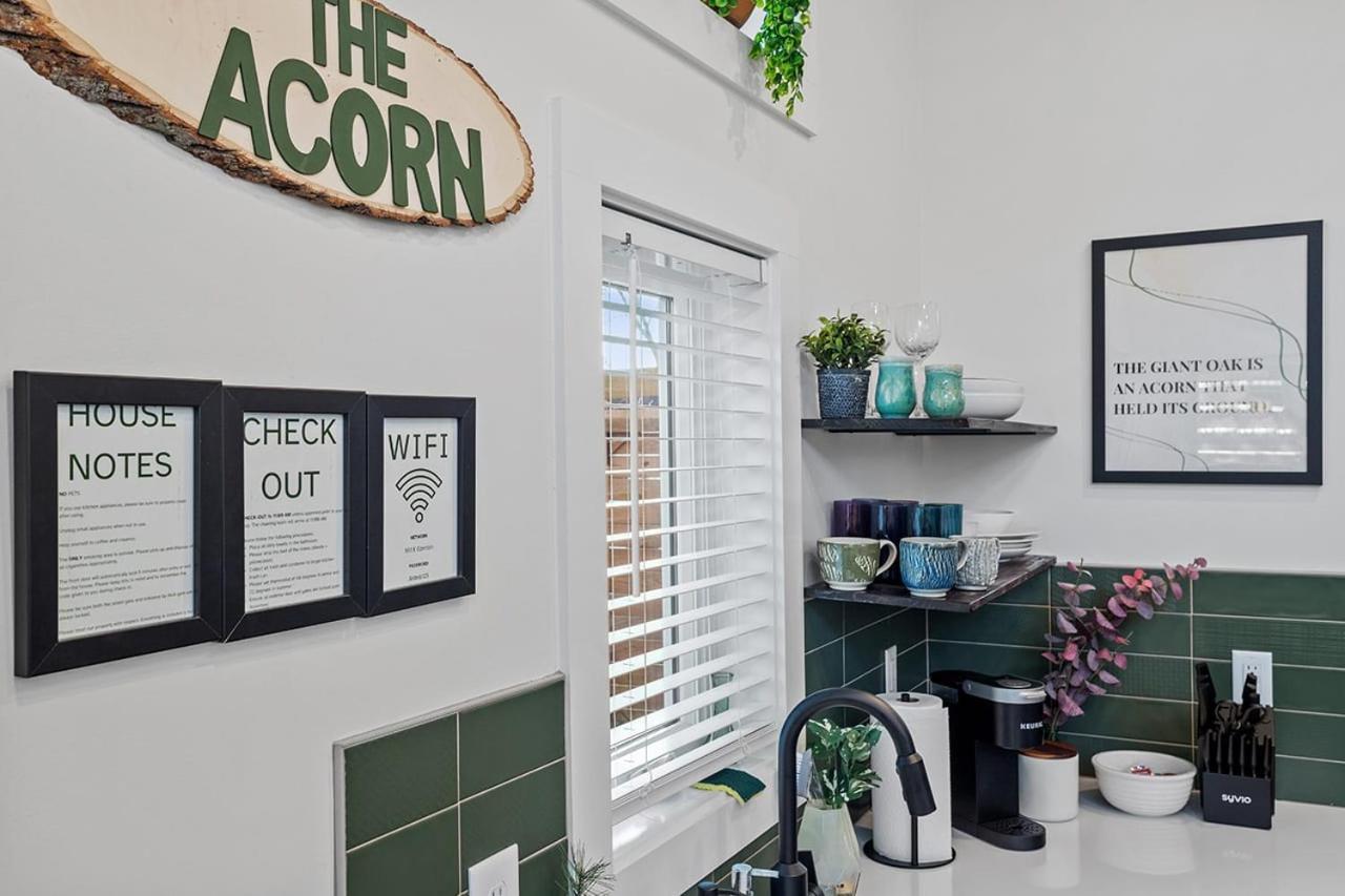 Villa The Acorn - Tiny House In Historic Oakwood Raleigh Exterior foto